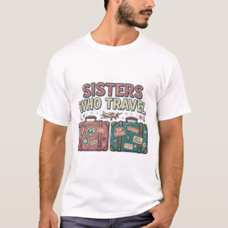 Camisa Irmãs que Viajam - Viagem de Irmã
