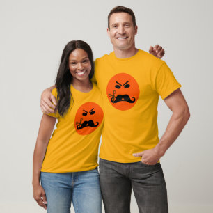 Camisa irritada do bigode - escolha o estilo