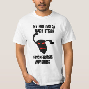 Camisa irritada do útero dos homens