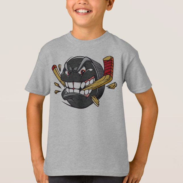 Camisa irritada legal do jérsei do hóquei (Frente)