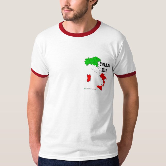 Camisa Italia Mia. (Frente)