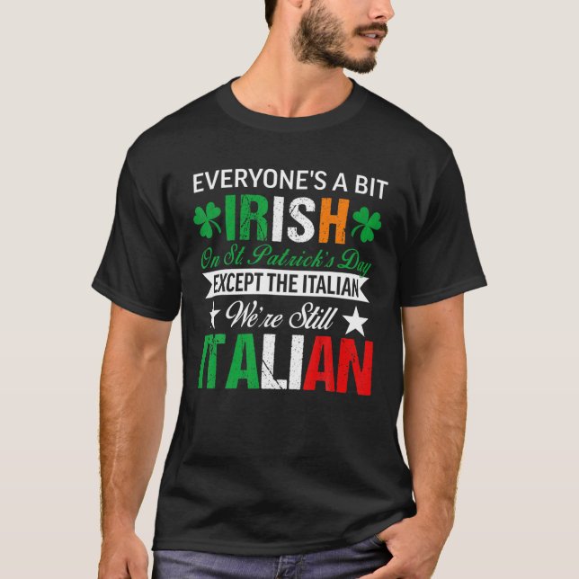 Camisa italiana Ainda somos italianos na Rua. (Frente)