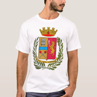 Camisa italiana da brasão da polícia