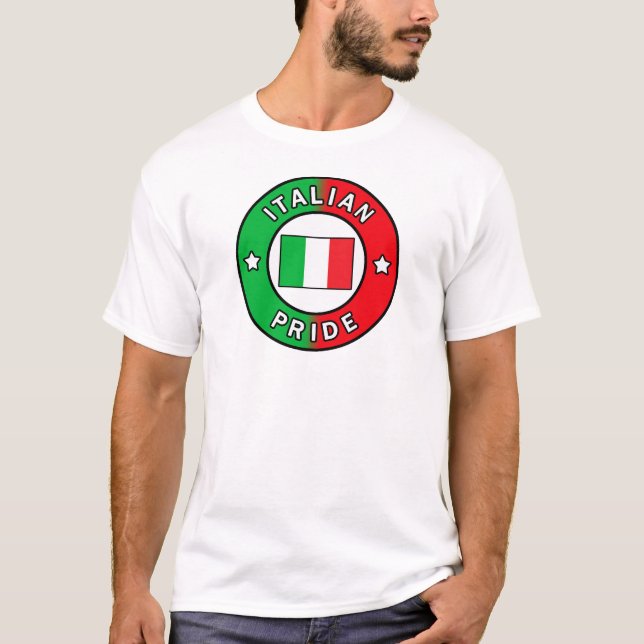 Camisa italiana do orgulho (Frente)