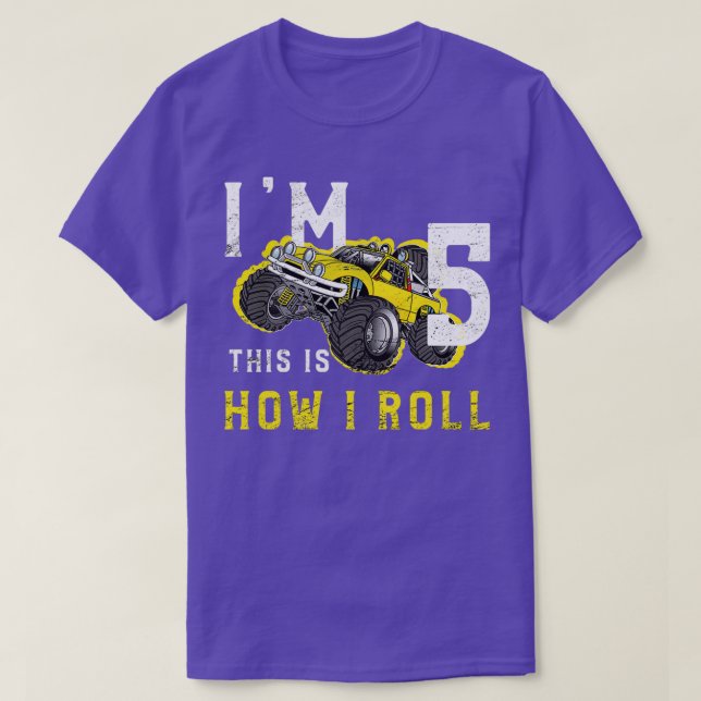 Camisa Ix27m 5 Anos De Idade (Frente do Design)