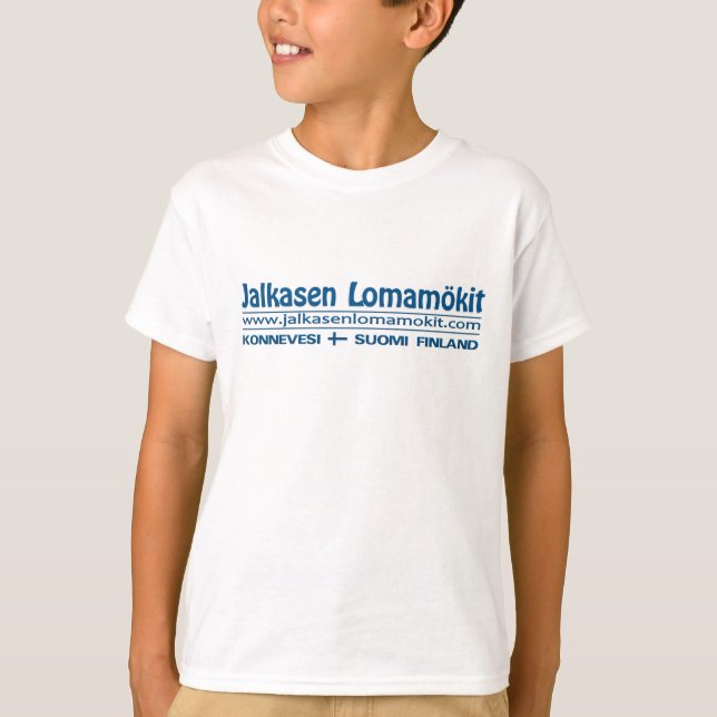Camisa Jalkasen Lomamökit - escolha estilo e cor (Frente)