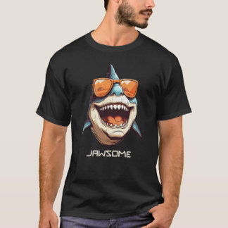 Camisa Jawsome - Tê De Tubarão Sorridente
