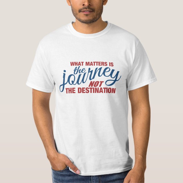 Camisa JOURNEY - escolha estilo e cor (Frente)