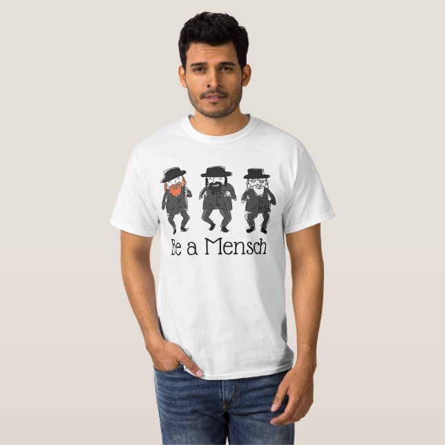 Camisa judaica seja uma pessoa de bem (Frente Completa)