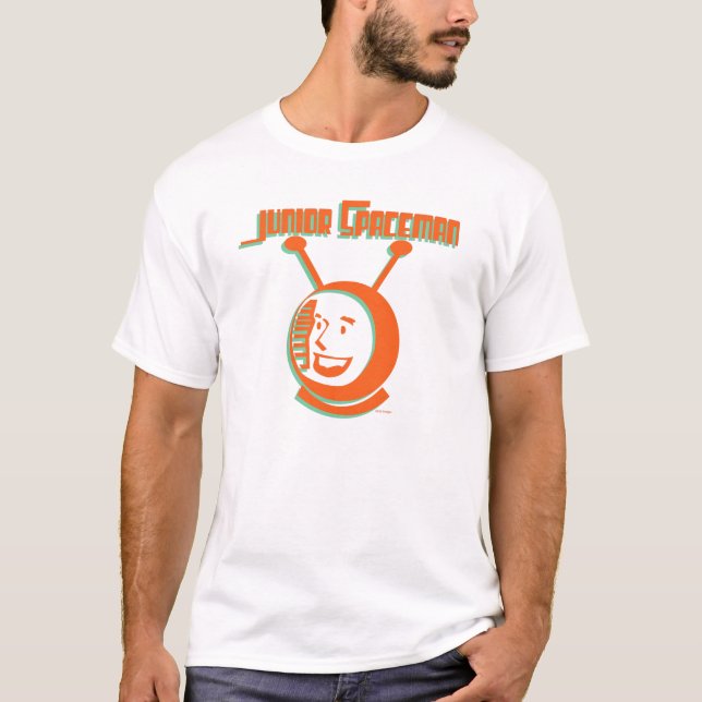 Camisa júnior retro do astronauta do KRW (Frente)