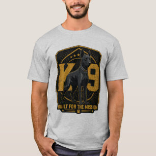 Camisa K9 Construído para a Missão Cão de Trabalho