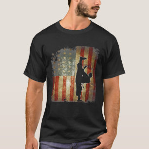 Camisa Karate - Camisa Engraçado Taekwondo Flag Pr