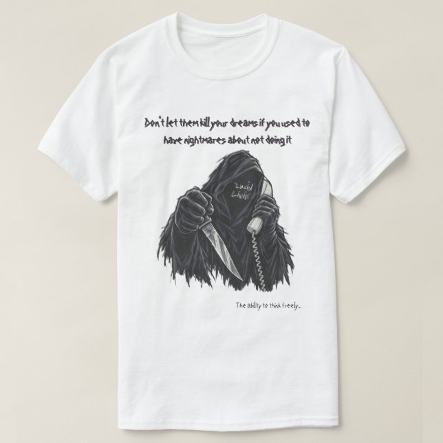 Camisa Killing Dream (Frente do Design)