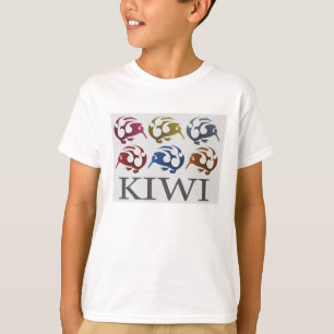 Camisa KIWI de aves da NOVA ZELÂNDIA