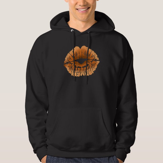 Camisa Lábios Africanos Bandeira da África Mês da  (Frente)