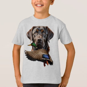 Camisa Labrador de Chocolate para Crianças, Camisa