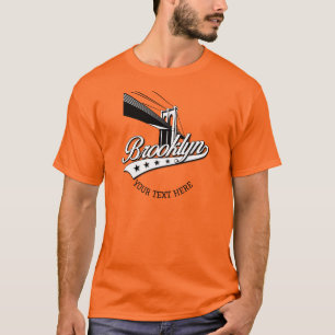 Camisa Laranja de Design Minimalista Elegante Broo