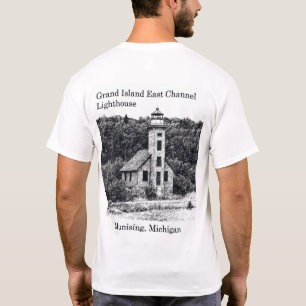 Camisa lateral Grand Island East Channel Lighthous