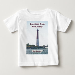 Camisa LBI do bebê dos cumprimentos do farol NJ d