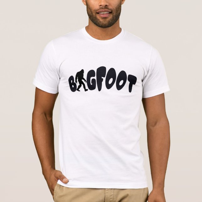Camisa legal Bigfoot - Presente Engraçado Sasquatc (Frente)
