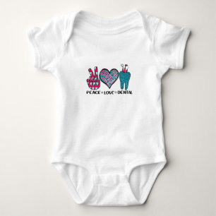Camisa Legal Dental de Amor pela Paz