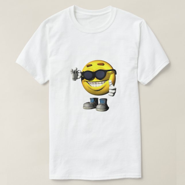 Camisa legal Sun Face T (Frente do Design)