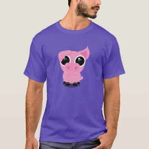 Camisa leitão cor-de-rosa