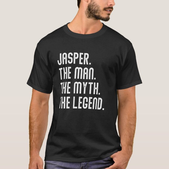 Camisa Lenda do Mito Jasper para Homens Presentes  (Frente)