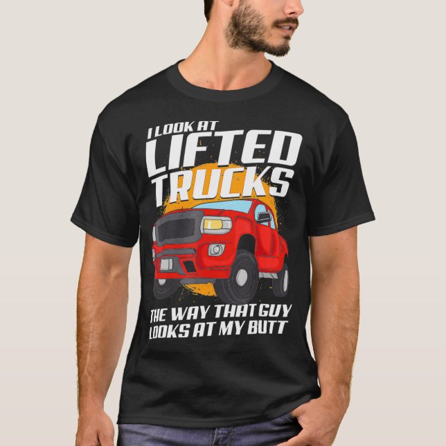 Camisa levantada camisa estranha Caminhão ATV engr (Frente)