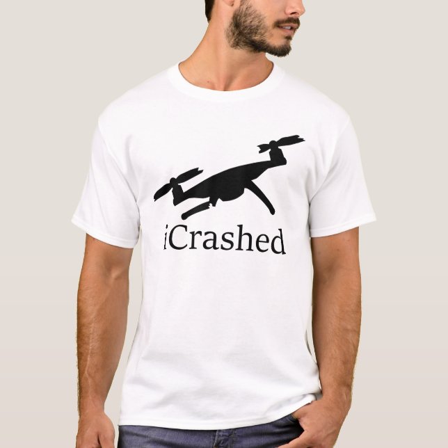 Camisa Leve De Drone Acidentada (Frente)