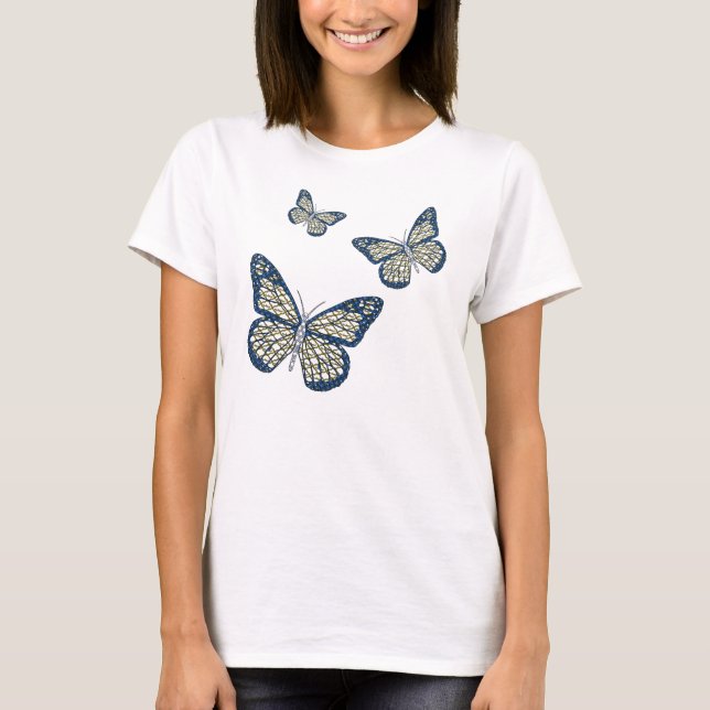 Camisa Leve Feminina Monarca Judaica (Frente)