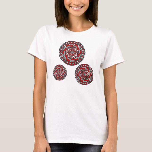Camisa Leve Feminina Red Machinery (Frente)