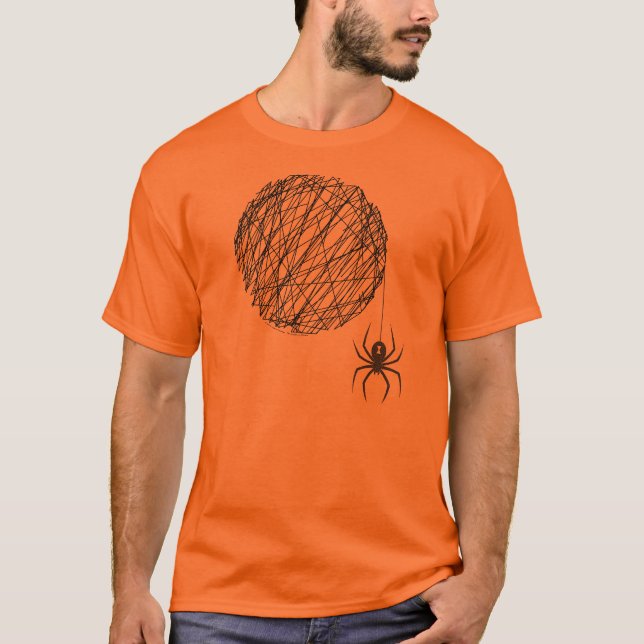 Camisa Leve Masculina Teia de Aranha (Frente)
