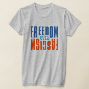 Camisa Liberdade Sobre Fascismo