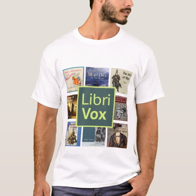 Camisa LibriVox - Estilo 1 (Frente)