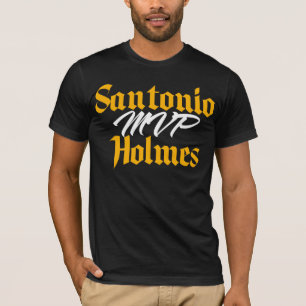 Camisa limitada do MVP de Santonio Holmes