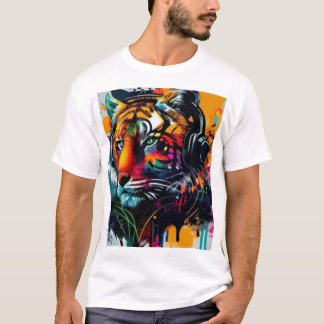 Camisa Lion design T