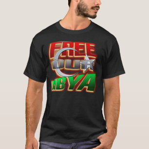 Camisa livre da revolução de Líbia