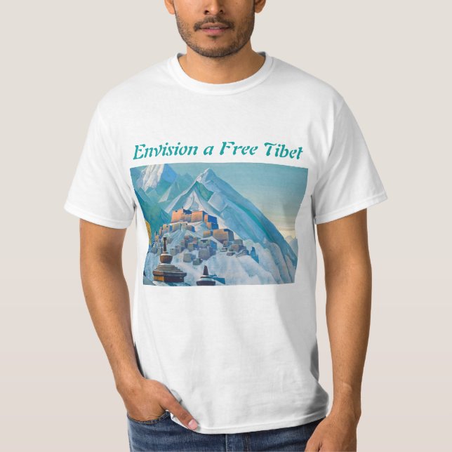 Camisa livre dos homens de Tibet (Frente)