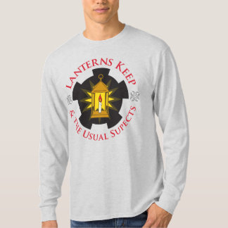 Camisa LKUS de cinza de manga longa