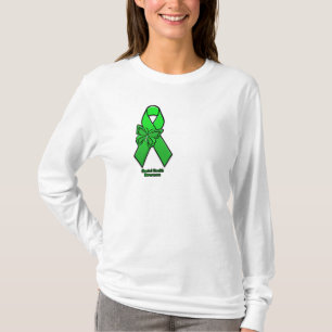 Camisa longa da Capa da consciência da saúde