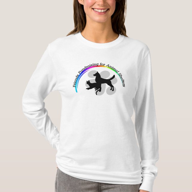 Camisa longa da Capa das mulheres (Frente)