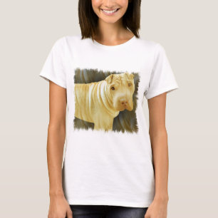 Camisa longa da Capa de Shar Pei