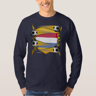 Camisa longa da Capa dos homens tribais holandeses