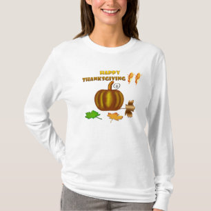 Camisa longa da Capa T das senhoras felizes da