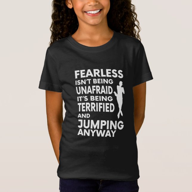 Camisa longa da Capa T do patinagem artística sem (Frente)