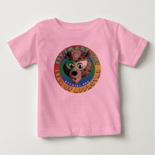 Camisa longa da criança da Capa do gato esperto d