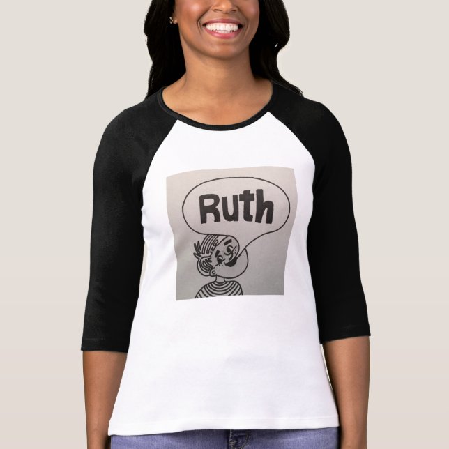 Camisa longa de Ruth da Capa das mulheres (Frente)