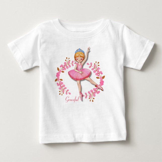 Camisa Loura Ouro Graceful Ballerina (Frente)