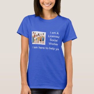 Camisa LSW Azul Mulher